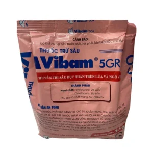 VIBAM 5GR (1kg) - Chống sâu hại thân cây lúa, ngô - Ít độc cho cá, ong - Ảnh 3
