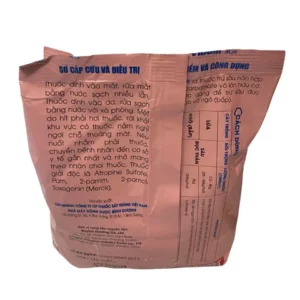 VIBAM 5GR (1kg) - Chống sâu hại thân cây lúa, ngô - Ít độc cho cá, ong - Ảnh 4